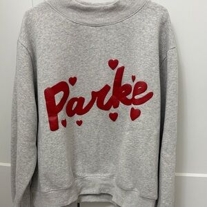 Parke Valentines Mockneck Sweatshirt
